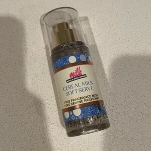 MILK cereal milk soft serve spray bath and body works